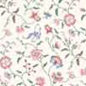 Dollhouse Miniature Wallpaper: Papillion Blueberry